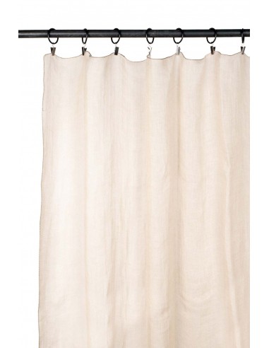 Florence washed linen voile curtain 140x300 cm - 2 colors - Haomy livraison gratuite