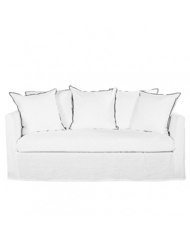 Soho 3-seater linen sofa - Harmony Haomy l'évolution des habitudes 