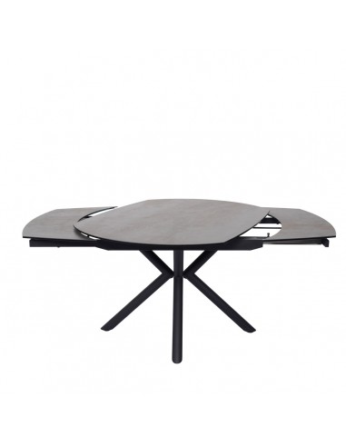 Conway Rotating Extendable Ceramic Table Bronze Black - Home Beddings & Curtains À commander