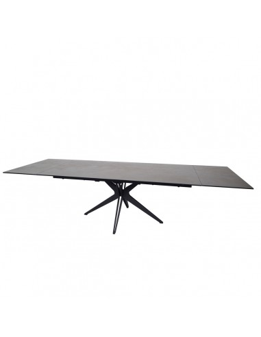 Plissken extendable ceramic table Bronze black - Home Beddings and Curtains pas cher